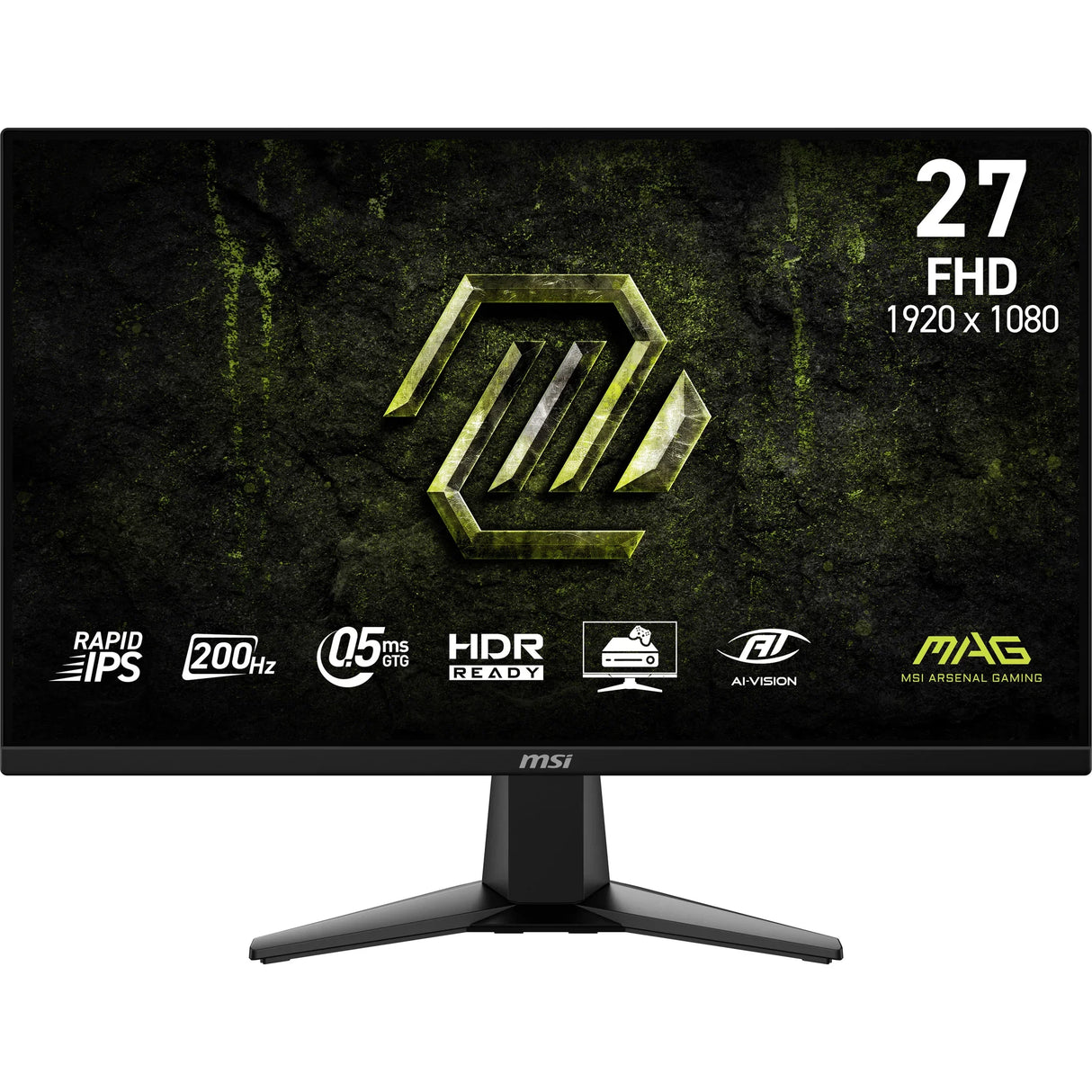 MSI MAG 275F E20 Monitor – 27" / Full HD / IPS / 200Hz – Gaming Monitor