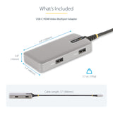 STARTECH USB-C 2-Port Mini Dock