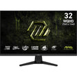 MSI MAG 325QF E18V Monitor – 31.5" / QHD / VA / 180Hz – Gaming Monitor