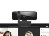 Lenovo Essential FHD Gen2 – Full HD (1080p) / 85° FOV / Dual Microphones – UC Webcam