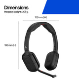 POLY FOCUS 625 – Bluetooth / Stereo / Office – Head-band Headset with ANC