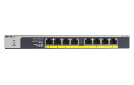 NETGEAR GS108LP Network Switch
