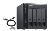 QNAP 4x 3.5" SATA | 1x USB 3.2 Gen 1 Type-C | 65 W | 100-240V | 1.85 kg (TR-004)