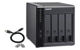 QNAP 4x 3.5" SATA | 1x USB 3.2 Gen 1 Type-C | 65 W | 100-240V | 1.85 kg (TR-004)