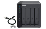 QNAP 4x 3.5" SATA | 1x USB 3.2 Gen 1 Type-C | 65 W | 100-240V | 1.85 kg (TR-004)