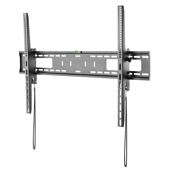 STARTECH TV Wall Mount supports 60-100" VESA Displays (165lb|75kg) - Heavy Duty Tilting Universal TV Wall Mount - Adjustable Mounting Bracket for Large Flat Screens - Low Profile (FPWTLTB1) (FPWTLTB1)