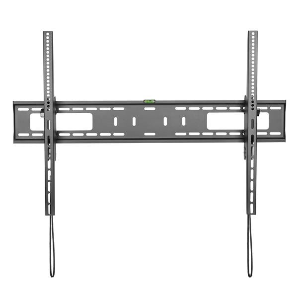 STARTECH TV Wall Mount supports 60-100" VESA Displays (165lb|75kg) - Heavy Duty Tilting Universal TV Wall Mount - Adjustable Mounting Bracket for Large Flat Screens - Low Profile (FPWTLTB1) (FPWTLTB1)