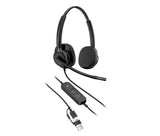 HP POLY MISSION 425 – Wired (USB-C) / Stereo / Office UC – Head-band Headset