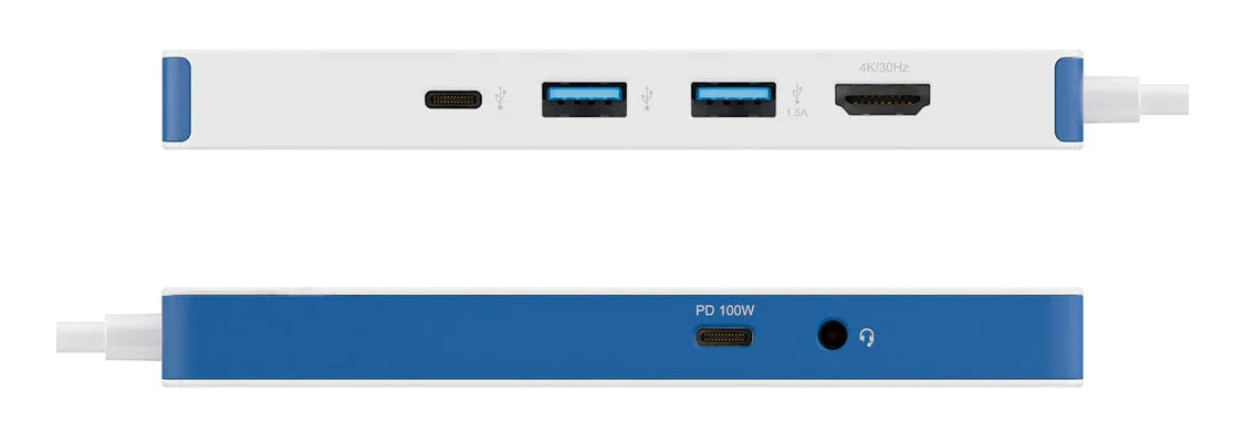 TARGUS HD4102BUGL – USB-C / 100W PD / HDMI / 3x USB-A / Audio Jack – Docking Station
