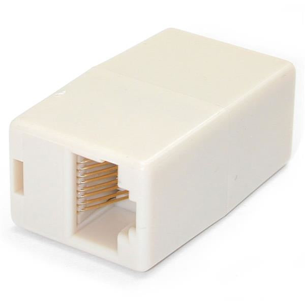 STARTECH Cat5e RJ45 Modular Inline Coupler - modular inline coupler - Ethernet coupler - cat5e coupler (RJ45COUPLER)