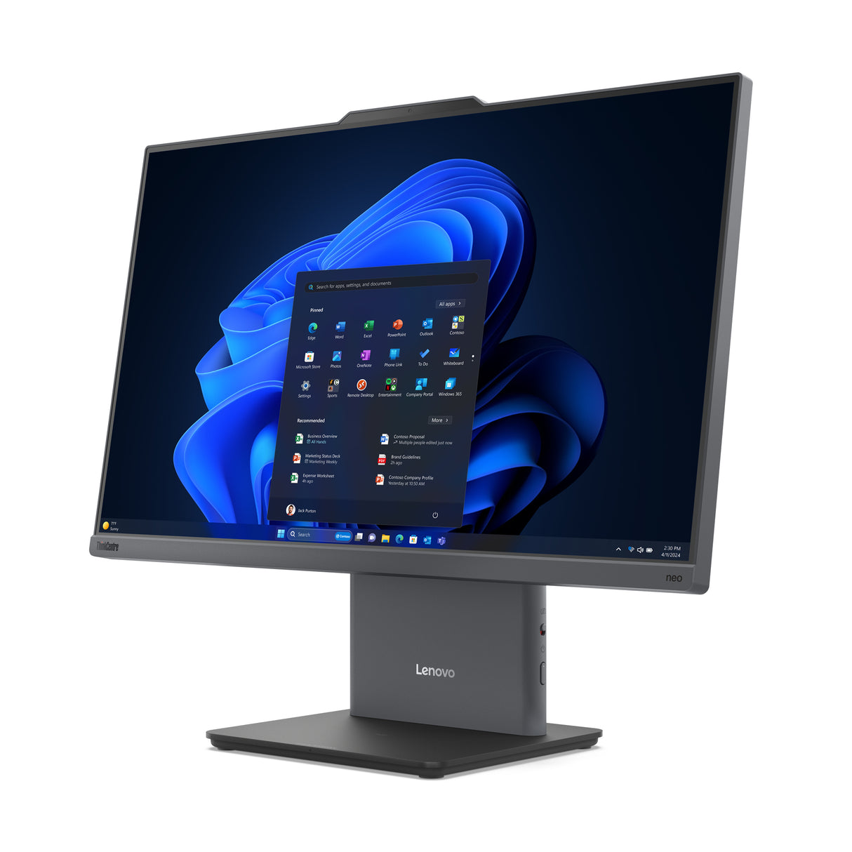 LENOVO ThinkCentre Neo 50a All-in-One Computer Core i5-13420H (23.8") 16GB/256GB