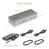 STARTECH Dual-Laptop Docking Station