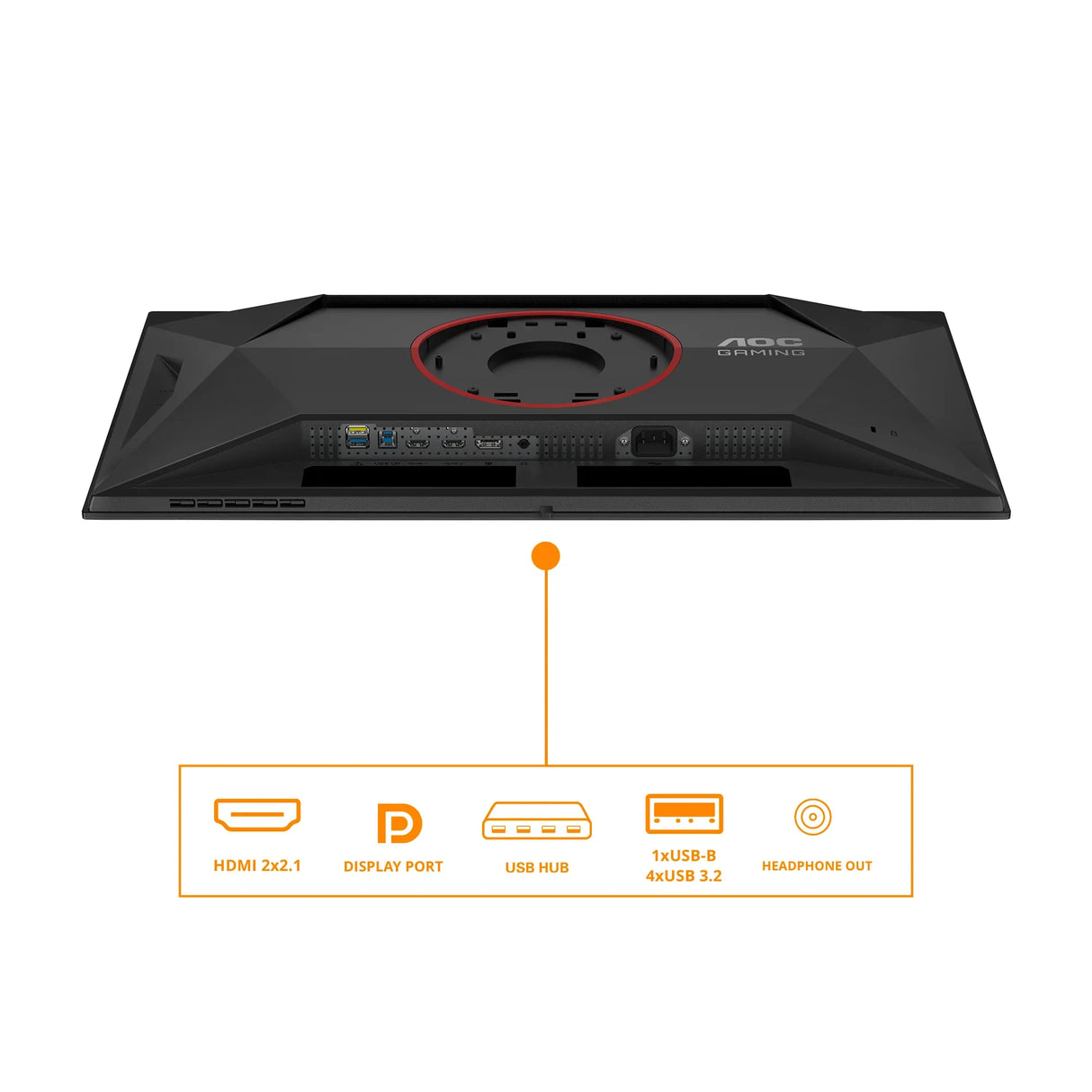 AOC Q27G4ZD Monitor – 27" / QHD / QD-OLED / 240Hz – Gaming Monitor