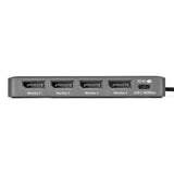 STARTECH QUAD-USB-DP-ADAPT – USB-C / 140W PD / 4x DisplayPort / USB-A – Docking Station