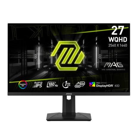 MSI computer monitor (27") Wide Quad HD LCD Black