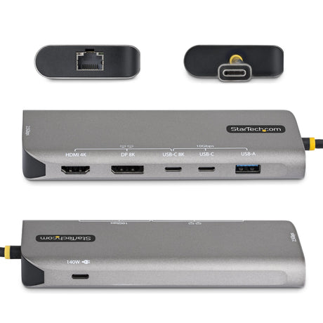 STARTECH 174B-USB4-MULTIPORT – USB-C / 140W PD / HDMI / Ethernet / 2x USB-A – Docking Station