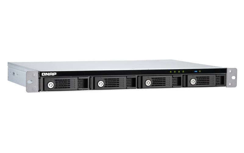 QNAP 4x 3.5" SATA | 1x USB 3.2 Gen 1 Type-C | 1U | 100 W | 100-240V | 4.03 kg (TR-004U)