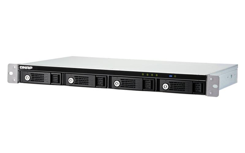 QNAP 4x 3.5" SATA | 1x USB 3.2 Gen 1 Type-C | 1U | 100 W | 100-240V | 4.03 kg (TR-004U)