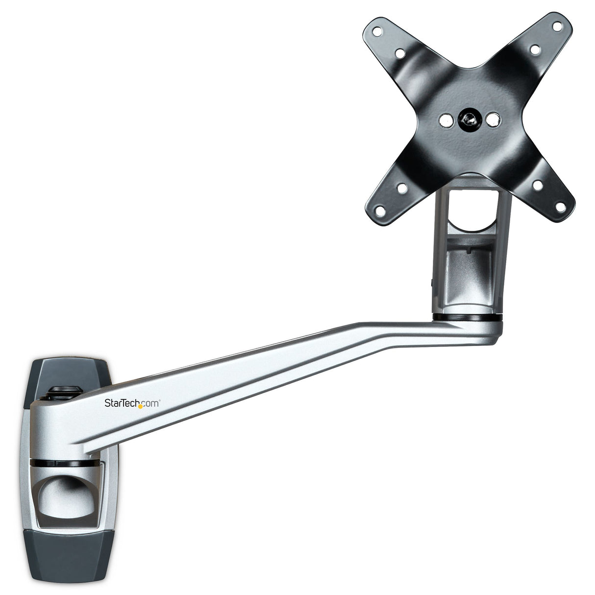 STARTECH Wall Mount Monitor Arm - Articulating Ergonomic VESA Wall Mount Monitor Arm - 20" (52cm) Long - Single Display up to 34" - Swivel|Tilt|Rotate - Adjustable Screen Mount (ARMWALLDSLP) (ARMWALLDSLP)
