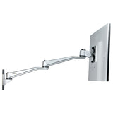 STARTECH Wall Mount Monitor Arm - Articulating Ergonomic VESA Wall Mount Monitor Arm - 20" (52cm) Long - Single Display up to 34" - Swivel|Tilt|Rotate - Adjustable Screen Mount (ARMWALLDSLP) (ARMWALLDSLP)