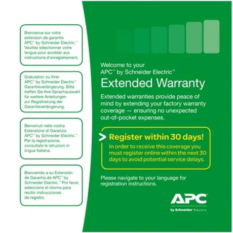 APC – 1-Year Extended Warranty – Standard Protection – General Electronics