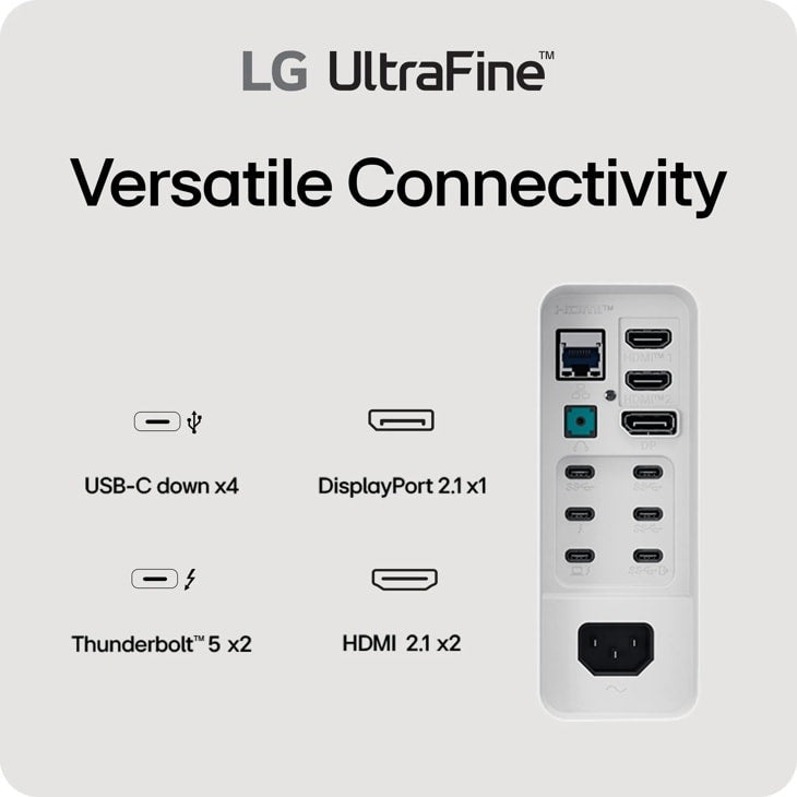 LG 40U990A-W Monitor – 40" / 5K2K / Nano IPS / 120Hz – Professional Monitor