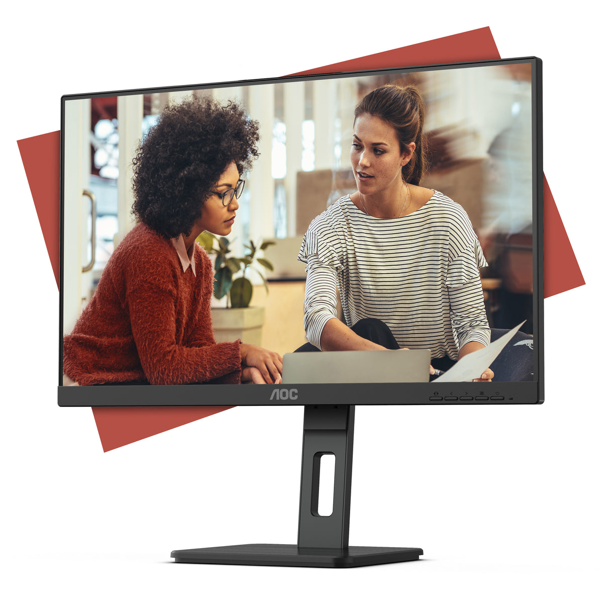 AOC 24E3QAF Monitor – 23.8" / Full HD / IPS / 100Hz – Business Monitor