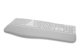 KENSINGTON Pro Fit Ergo Wireless Keyboard—Gray (K75402US) KENSINGTON