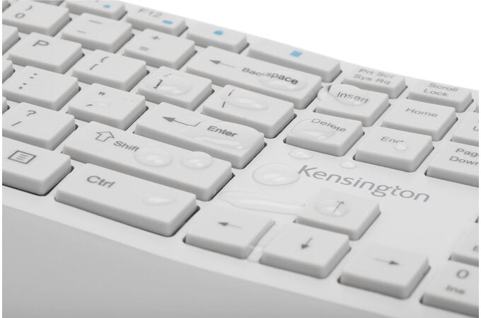 KENSINGTON Pro Fit Ergo Wireless Keyboard—Gray (K75402US) KENSINGTON