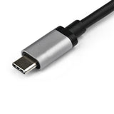 STARTECH 2.5GbE USB C to Ethernet Adapter NBASE-T NIC - USB 3.0 Type C 2.5|1 Gigabit|100 Mbps Multi Speed Network| USB 3.1 Laptop to RJ45|LAN Thunderbolt 3 Compatible|MacBook Pro Surface (US2GC30) (US2GC30) STARTECH