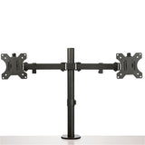 STARTECH Desk Mount Dual Monitor Arm - Desk Clamp | Grommet VESA Monitor Mount for up to 32" Displays - Ergonomic Articulating Monitor Arm - Height Adjustable|Tilt|Swivel|Rotating (ARMDUAL2) (ARMDUAL2)