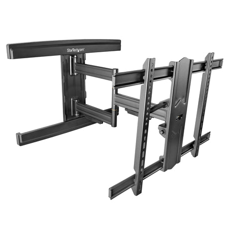 STARTECH TV Wall Mount for up to 80" (110lb) VESA Mount Displays - Low Profile Full Motion Universal TV Wall Mount Bracket - Heavy Duty Adjustable Tilt|Swivel Articulating Arm (FPWARTS1) (FPWARTS1)