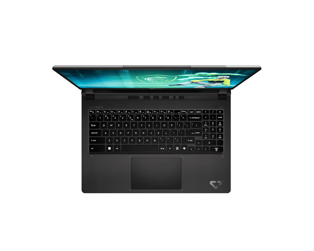 MSI CYBORG 15 MAX C2WG-244AU Laptop – Intel Core 7 240H / 16GB DDR5 / 512GB SSD / NVIDIA GeForce RTX 5070 – Sustainable Business Laptop