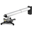 STARTECH Universal Projector Wall Mount - Projector Mount supports Short & Ultra Short Throw Projectors up to 33lb (15kg) - Tilt|Swivel|Rotate - Adjustable 16.5" to 27.7" from Wall (PROJWALLMNT) (PROJWALLMNT)