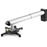 STARTECH Universal Projector Wall Mount - Projector Mount supports Short & Ultra Short Throw Projectors up to 33lb (15kg) - Tilt|Swivel|Rotate - Adjustable 16.5" to 27.7" from Wall (PROJWALLMNT) (PROJWALLMNT)