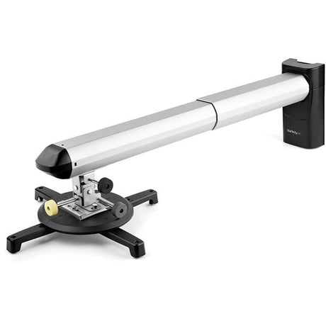 STARTECH Universal Projector Wall Mount - Projector Mount supports Short & Ultra Short Throw Projectors up to 33lb (15kg) - Tilt|Swivel|Rotate - Adjustable 16.5" to 27.7" from Wall (PROJWALLMNT) (PROJWALLMNT)