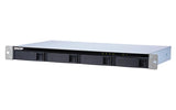 QNAP 4x 2.5"|3.5" SATA | 1 x SFF-8088 | 1U | 100W PSU | 100-240V | 3.98 kg (TL-R400S)