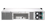 QNAP 12x 2.5"|3.5" SATA | 1x USB 3.2 Gen 2 Type-C | 2U | 250 W (x2) PSU | 100-240V | 11.03 kg (TL-R1200C-RP)