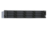 QNAP 12x 2.5"|3.5" SATA | 3 x SFF-8088 | 2U | 250 W (x2) PSU | 100-240V | 9.49 kg (TL-R1200S-RP)