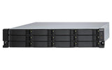 QNAP 12x 2.5"|3.5" SATA | 3 x SFF-8088 | 2U | 250 W (x2) PSU | 100-240V | 9.49 kg (TL-R1200S-RP)
