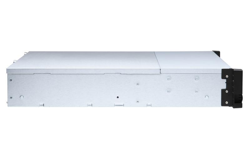 QNAP 12x 2.5"|3.5" SATA | 3 x SFF-8088 | 2U | 250 W (x2) PSU | 100-240V | 9.49 kg (TL-R1200S-RP)