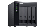 QNAP 4x 2.5"|3.5" SATA | 1x SFF-8088 | 65 W | 100-240V | 3.66 kg (TL-D400S)