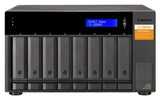 QNAP 8x 2.5"|3.5" SATA | 2 x SFF-8088 | 250 W PSU | 100-240V | 6.17 kg (TL-D800S)