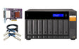 QNAP 8x 2.5"|3.5" SATA | 2 x SFF-8088 | 250 W PSU | 100-240V | 6.17 kg (TL-D800S)
