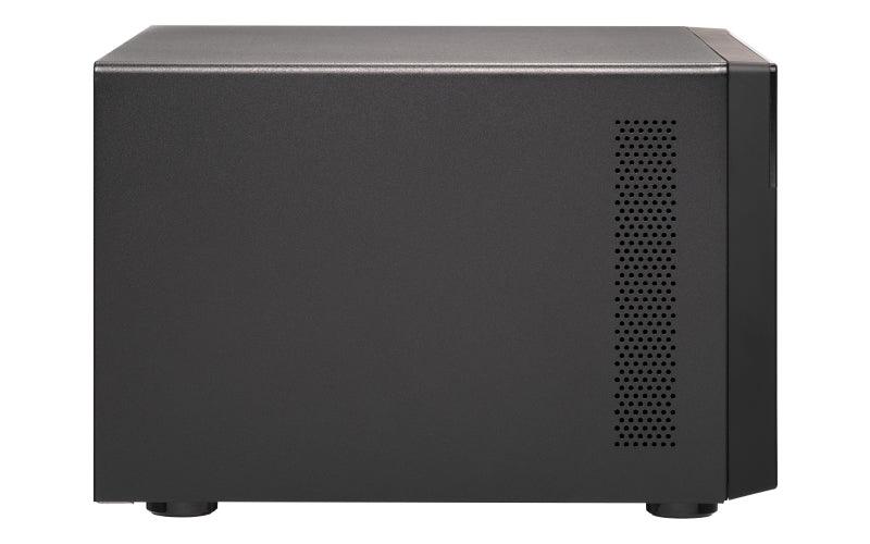 QNAP 8x 2.5"|3.5" SATA | 1x USB 3.2 Gen 2 Type-C | 250 W PSU | 100-240V | 188.2 x 329.3 x 281.4 mm | 6.18 kg (TL-D800C)