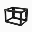 STARTECH 6U 19" Wall Mount Network Rack 19" Deep 2 Post Open Frame for Server Room Data|AV|IT|Communication|Computer Equipment|Patch Panel w|Cage Nuts|Screws Hook|Loop - Cisco 2960 (RK619WALLO) (RK619WALLO)