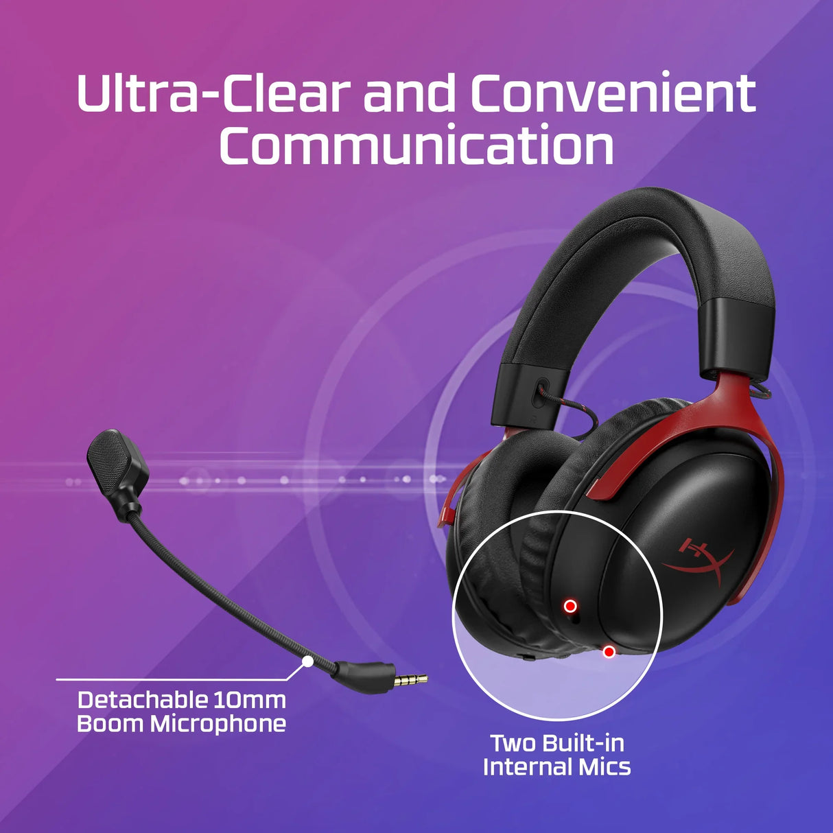 HP CLOUD III S – Wireless / Gaming – Over-Ear Headset