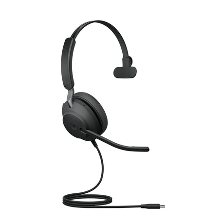JABRA EVOLVE2 40 SE – Wired (USB-C/USB-A) / Mono / Office – Head-band Headset