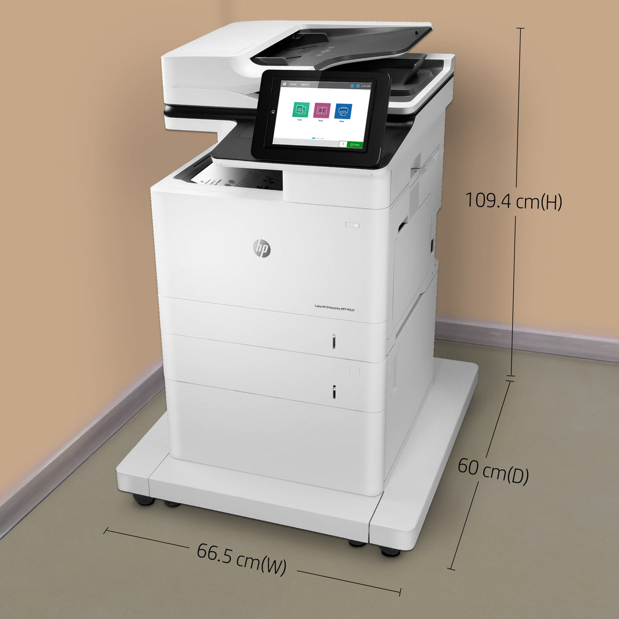 HP LaserJet Enterprise M635fht Multifunction Printer