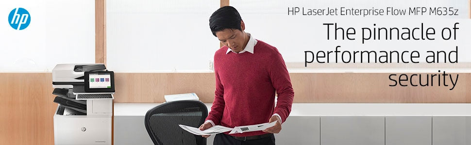 HP LaserJet Enterprise Flow M635z Multifunction Printer